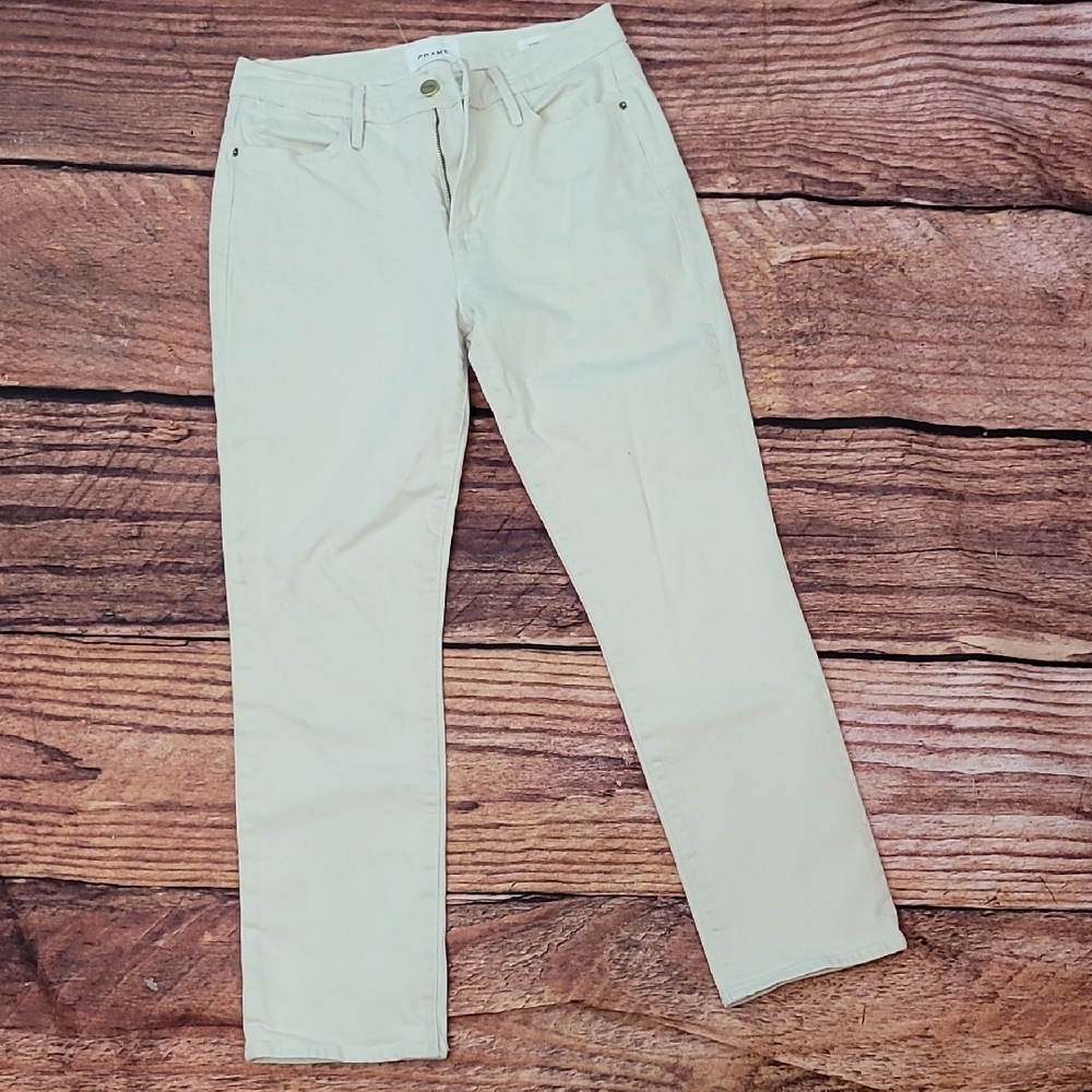Frame Le High Straight Jeans